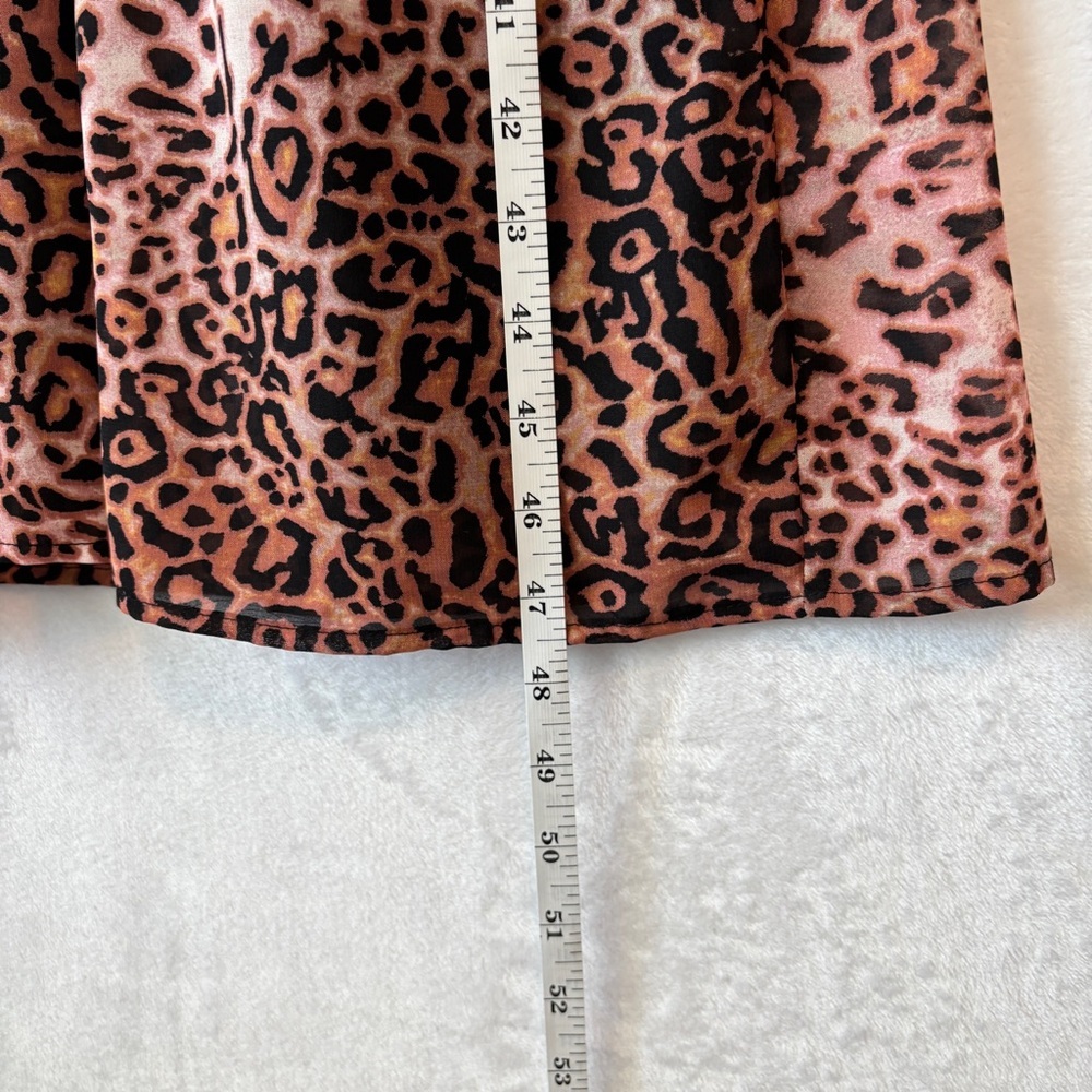 ANTHROPOLOGIE‎ RANNA GILL Leopard Midi Dress small NWT - Picture 9 of 13
